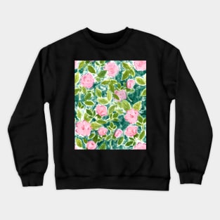 Roses in Bloom Crewneck Sweatshirt